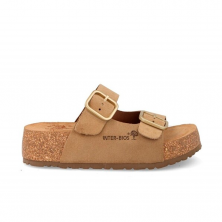Flache Sandalen Damen Inter-Bios 2007S Beige