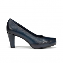 Schoenen Met Hak Dames Dorking D5794 Marineblauw