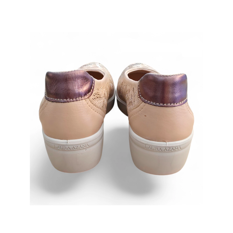 Zapatos de Sport Mujer Laura Azaña 26848 Beig