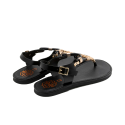 Sandalias Planas Mujer Porronet 3205 Negro