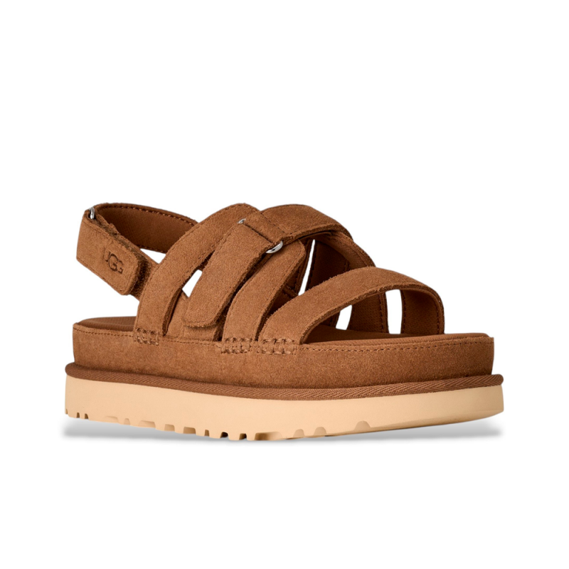 Sandalias Planas Mujer Ugg W Goldenstar Gleam Cuero