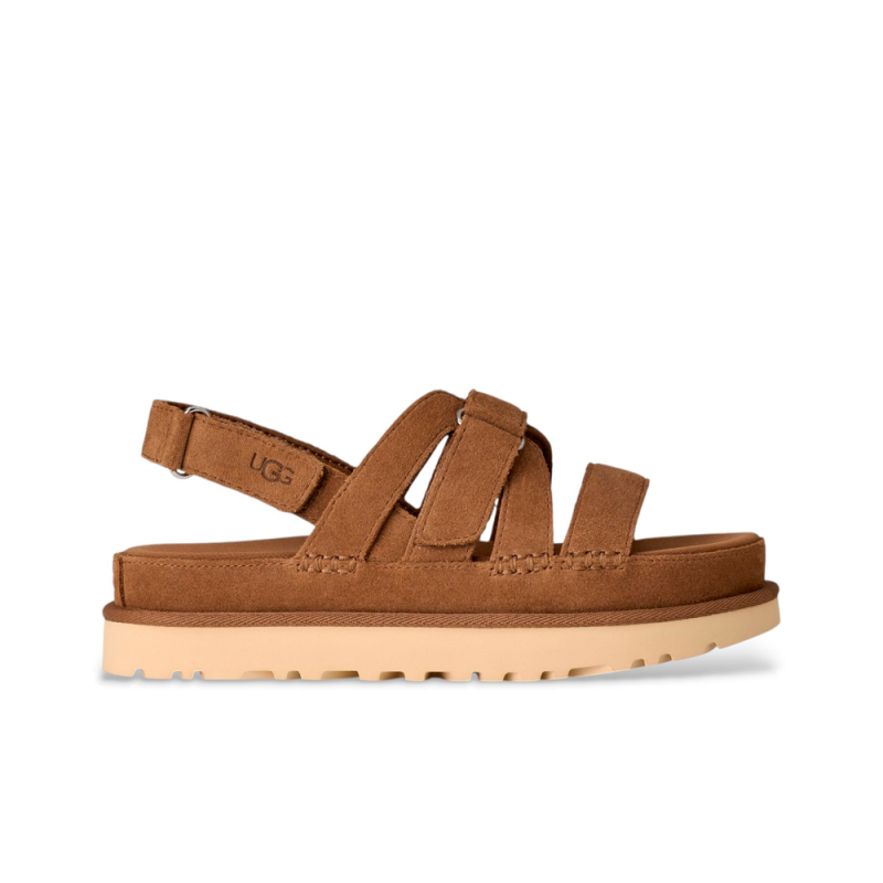 Sandalias Planas Mujer Ugg W Goldenstar Gleam Cuero