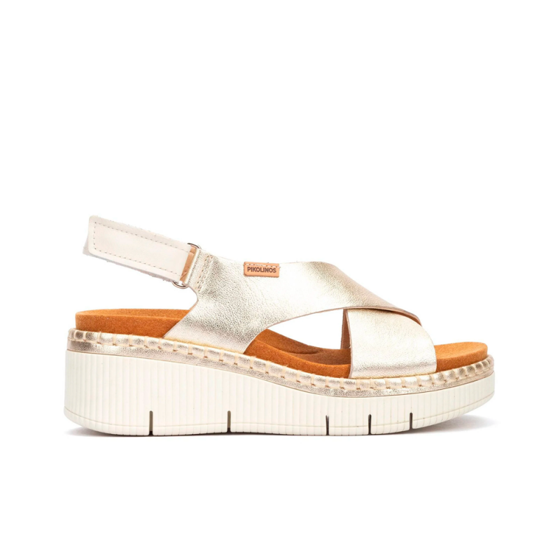 Cuñas Mujer Pikolinos W0k-0606 Oro