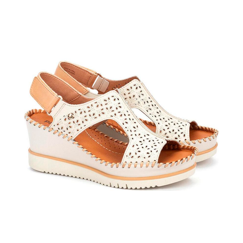 Cuñas Mujer Pikolinos W3z-1623 Beig