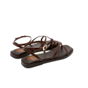 Sandalias Planas Mujer Porronet 3222 Moka