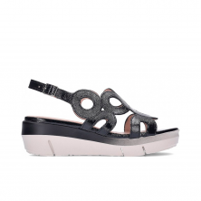 Cuñas Mujer Wonders 8282 Negro