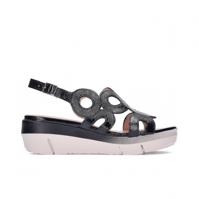 Cuñas Mujer Wonders 8282 Negro