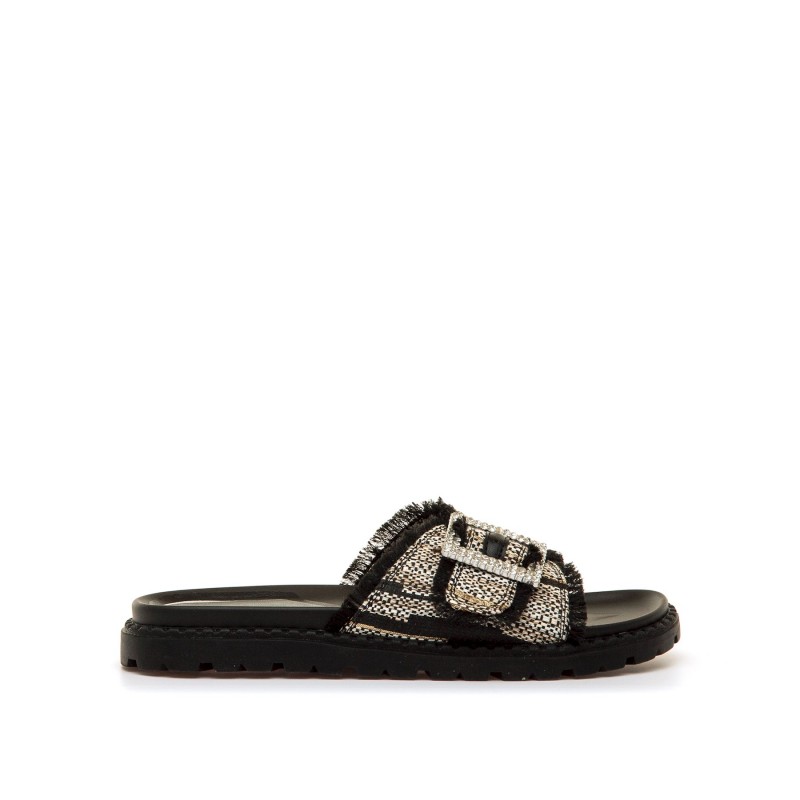 Sandalias Casual de Mujer MARIAMARE 68674 Negro 62605