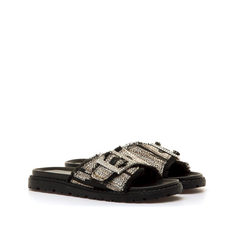 Sandalias Casual de Mujer MARIAMARE 68674 Negro 62605