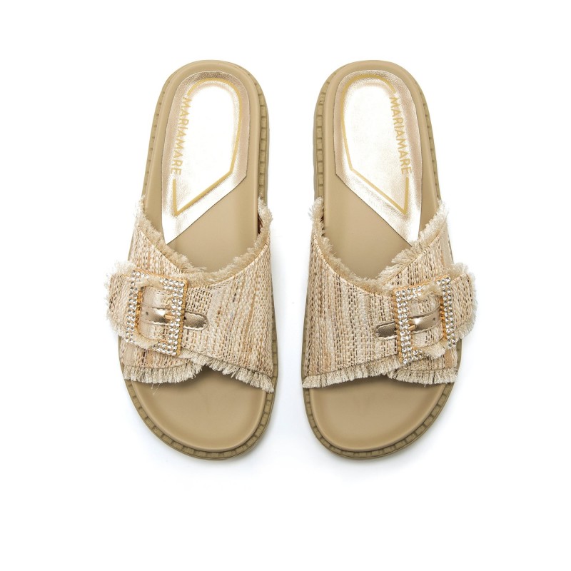 Sandalias Casual de Mujer MARIAMARE 68674 Beige 62604