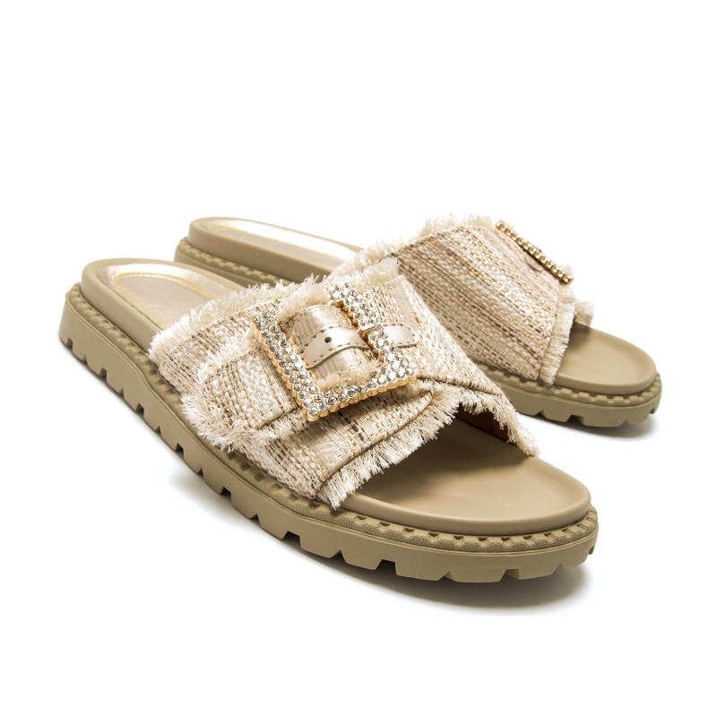 Sandalias Casual de Mujer MARIAMARE 68674 Beige 62604