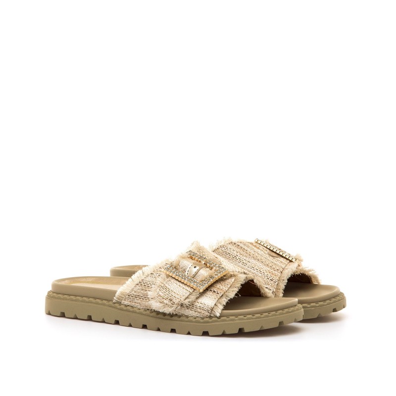 Sandalias Casual de Mujer MARIAMARE 68674 Beige 62604