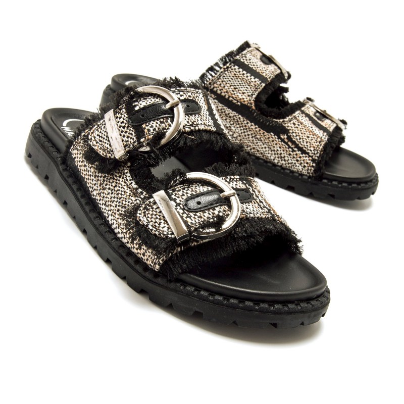 Sandalias Casual de Mujer MARIAMARE 68675 Negro 62607