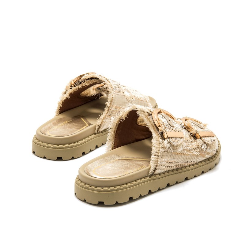 Sandalias Casual de Mujer MARIAMARE 68675 Beige 62606