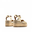 Sandalias Casual de Mujer MARIAMARE 68706 Oro 62618