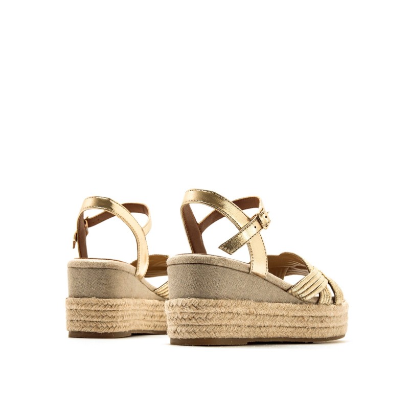 Sandalias Casual de Mujer MARIAMARE 68706 Oro 62618