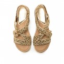 Sandalias Casual de Mujer MARIAMARE 68724 Beige 62635