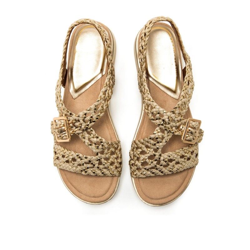 Sandalias Casual de Mujer MARIAMARE 68724 Beige 62635