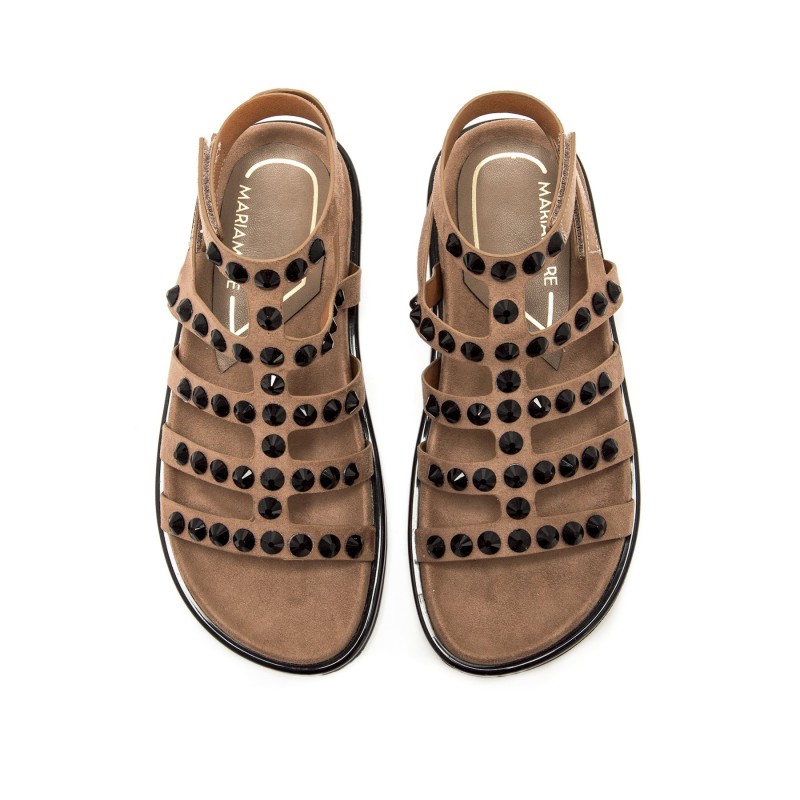 Sandalias Casual de Mujer MARIAMARE 68731 Marron 62637
