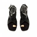 Sandalias Casual de Mujer MARIAMARE 68733 Negro 62638