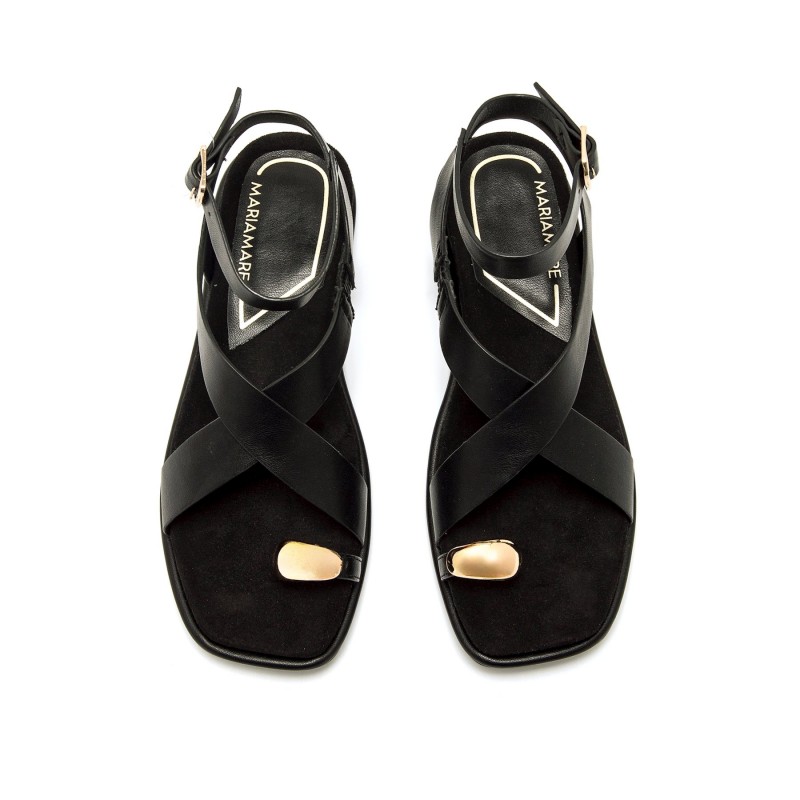 Sandalias Casual de Mujer MARIAMARE 68733 Negro 62638