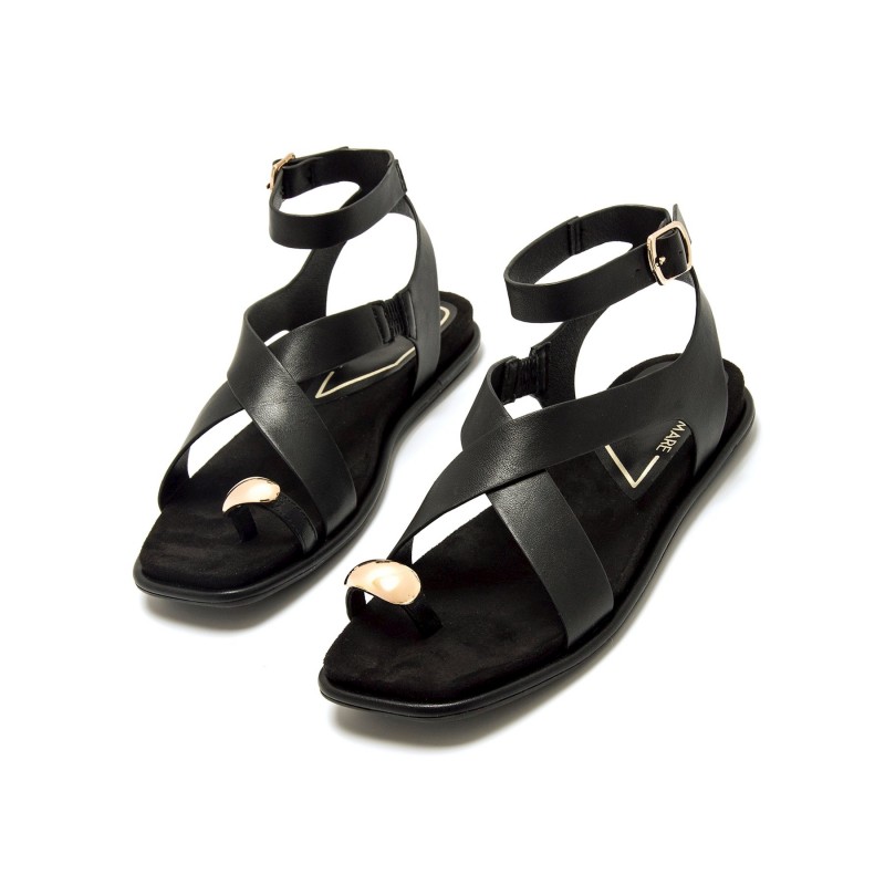 Sandalias Casual de Mujer MARIAMARE 68733 Negro 62638