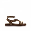 Sandalias Casual de Mujer MARIAMARE 68733 Marron 62640