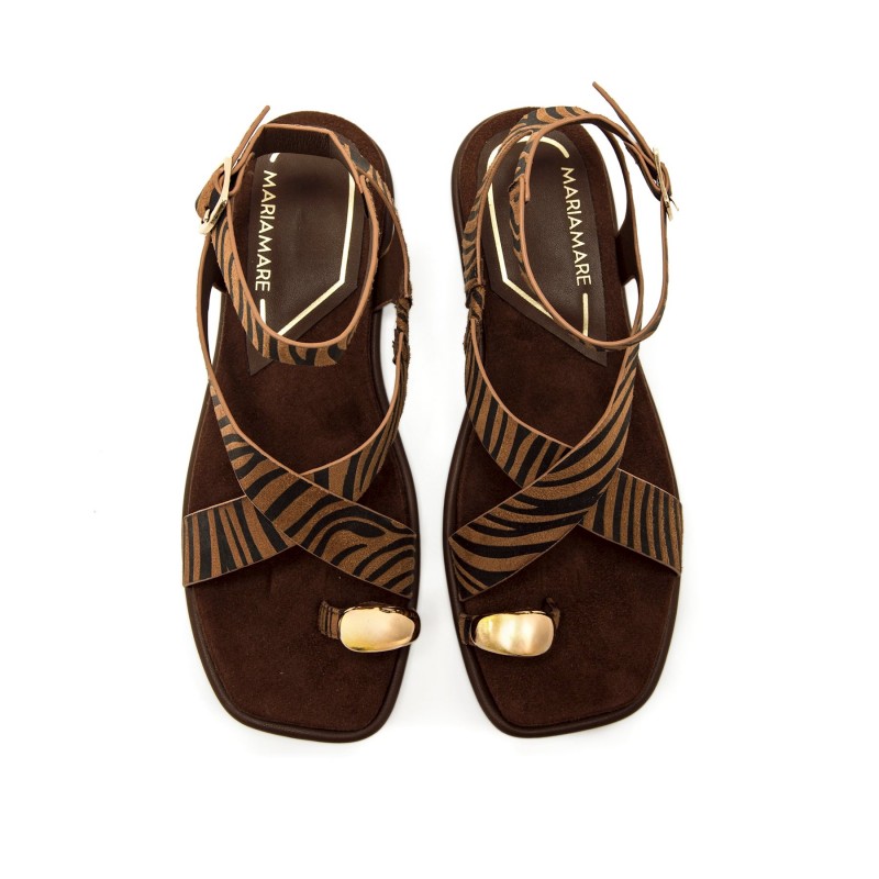 Sandalias Casual de Mujer MARIAMARE 68733 Marron 62640