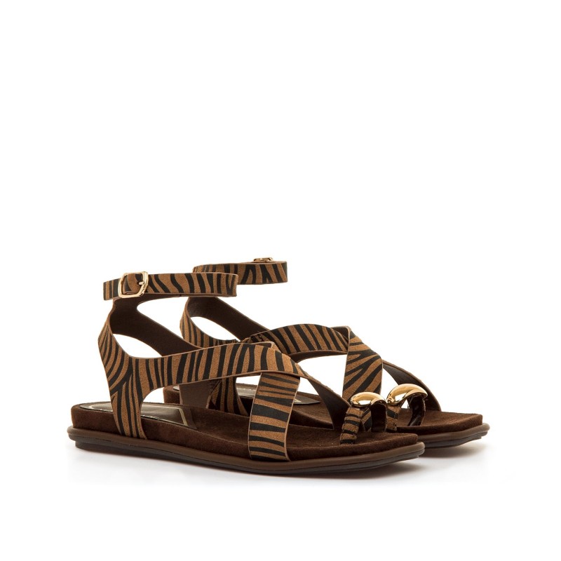 Sandalias Casual de Mujer MARIAMARE 68733 Marron 62640