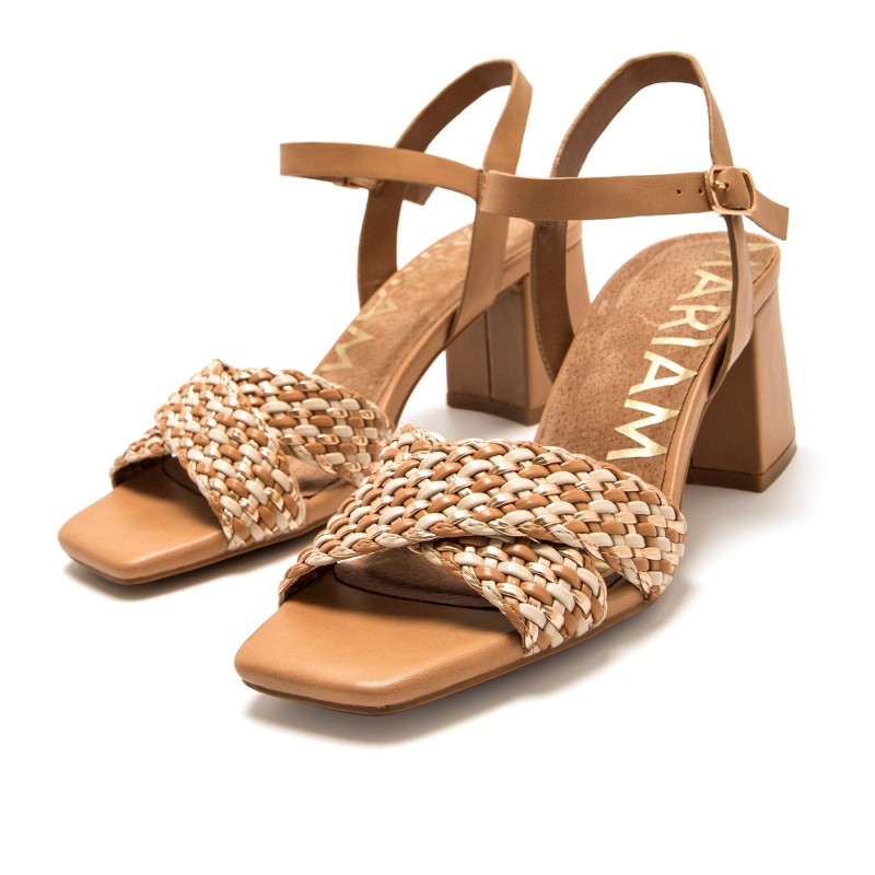 Sandalias Casual de Mujer MARIAMARE 68774 Beige 62649