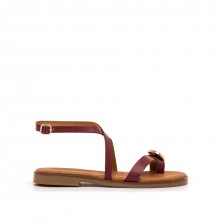 Sandalias Casual de Mujer MTNG ALYSA Rojo 62706