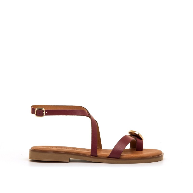 Sandalias Casual de Mujer MTNG ALYSA Rojo 62706