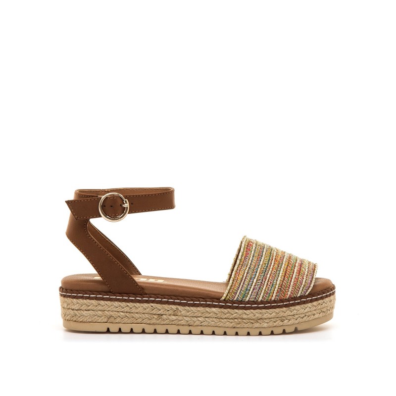 Sandalias Casual de Mujer MTNG AMELIE Beige 62792