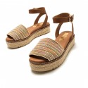 Sandalias Casual de Mujer MTNG AMELIE Beige 62792