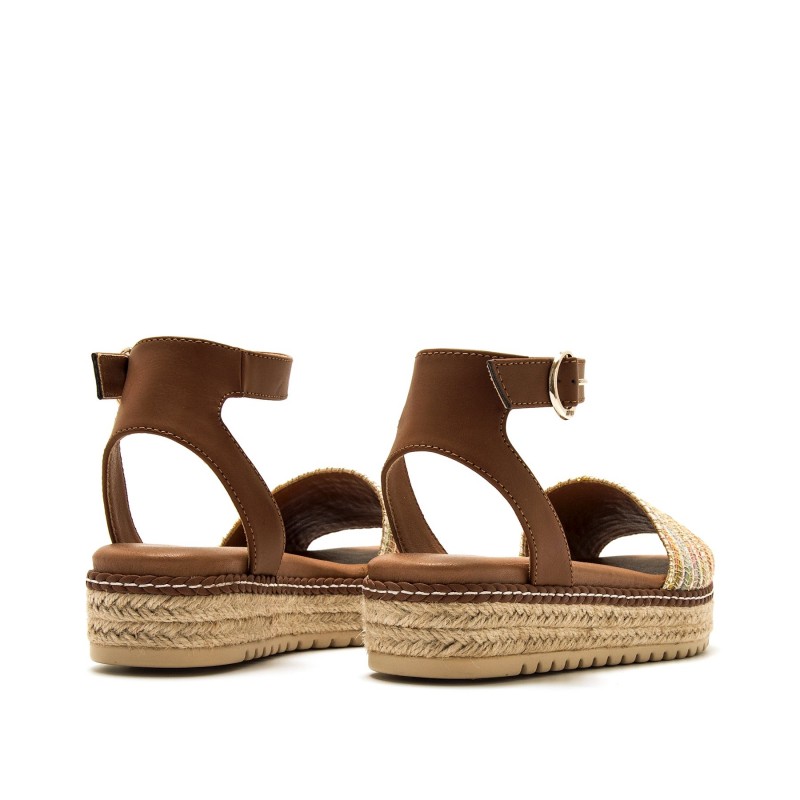 Sandalias Casual de Mujer MTNG AMELIE Beige 62792