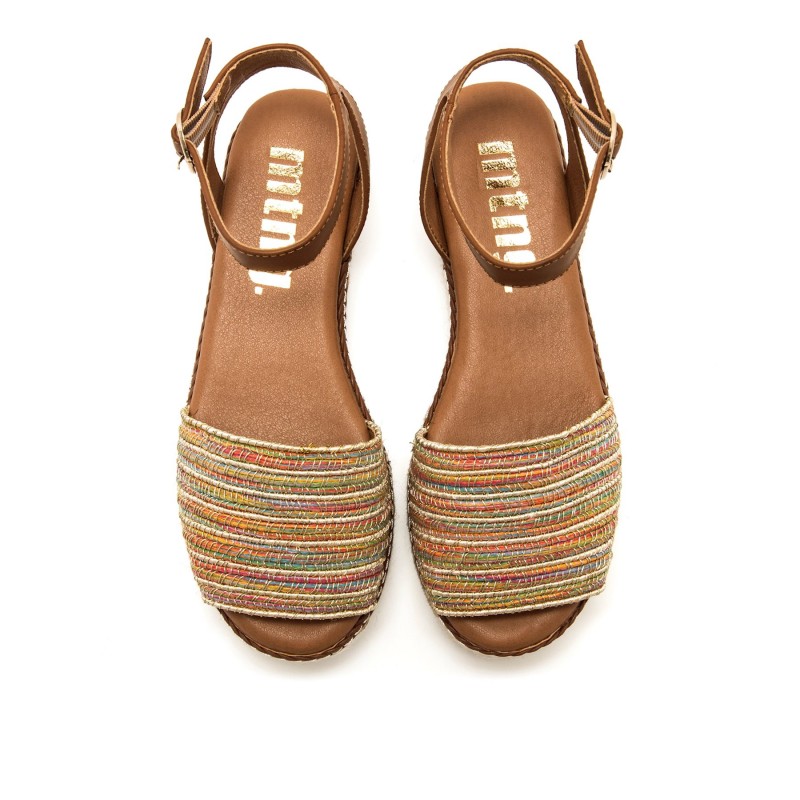Sandalias Casual de Mujer MTNG AMELIE Beige 62792