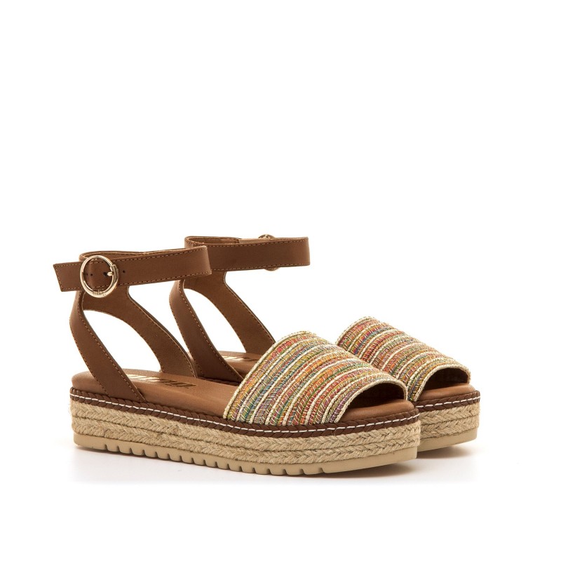 Sandalias Casual de Mujer MTNG AMELIE Beige 62792
