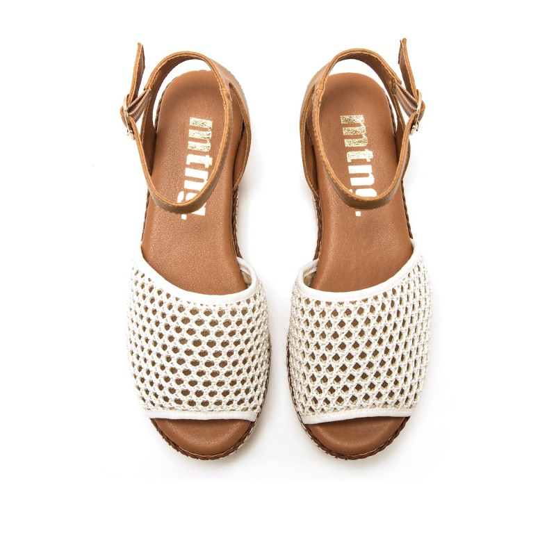 Sandalias Casual de Mujer MTNG AMELIE Blanco 62745