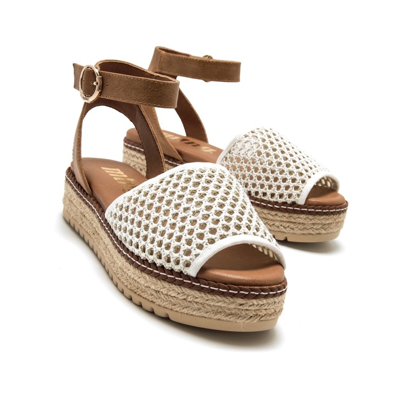 Sandalias Casual de Mujer MTNG AMELIE Blanco 62745