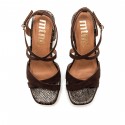Sandalias Vestir de Mujer MTNG BRITT Marron 62742