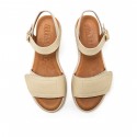 Sandalias Casual de Mujer MTNG DANIELA Beige 62721