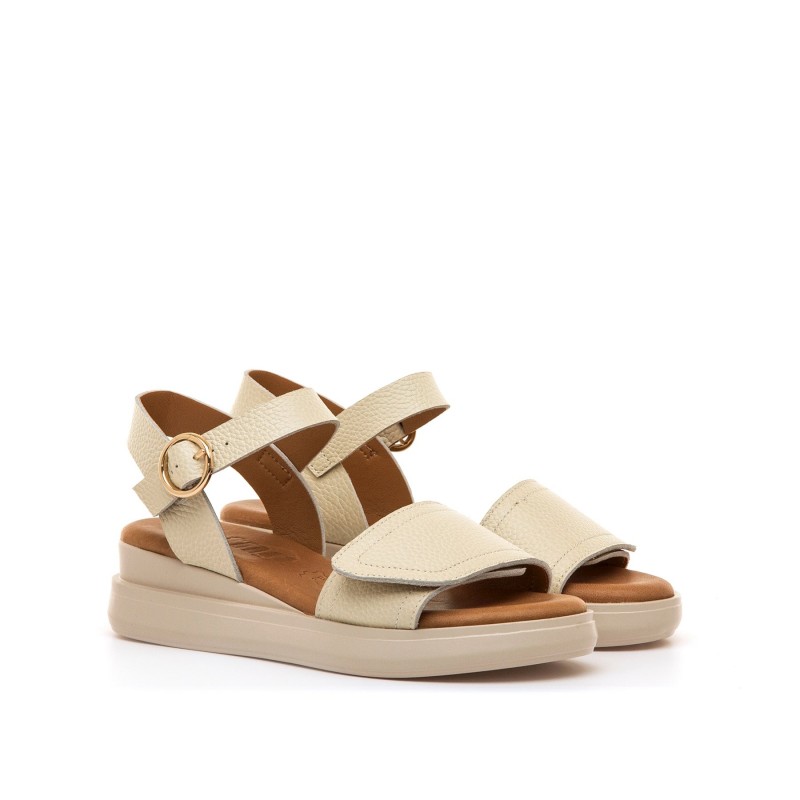 Sandalias Casual de Mujer MTNG DANIELA Beige 62721