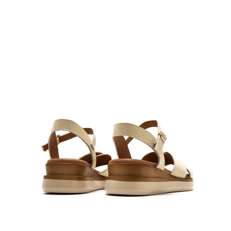 Sandalias Casual de Mujer MTNG DANIELA Beige 62664