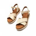 Sandalias Casual de Mujer MTNG DANIELA Beige 62664