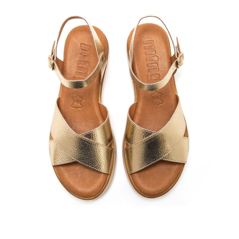 Sandalias Casual de Mujer MTNG DANIELA Oro 62662