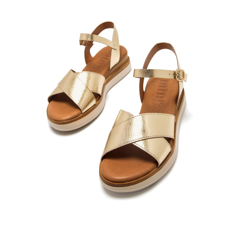 Sandalias Casual de Mujer MTNG DANIELA Oro 62662