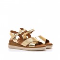 Sandalias Casual de Mujer MTNG DANIELA Oro 62662