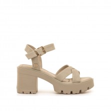 Sandalias Casual de Mujer MTNG EMELINE Beige 62682