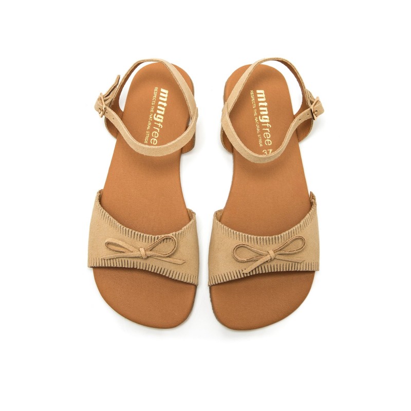 Sandalias Casual de Mujer MTNG FREE-CLEO Beige 62854