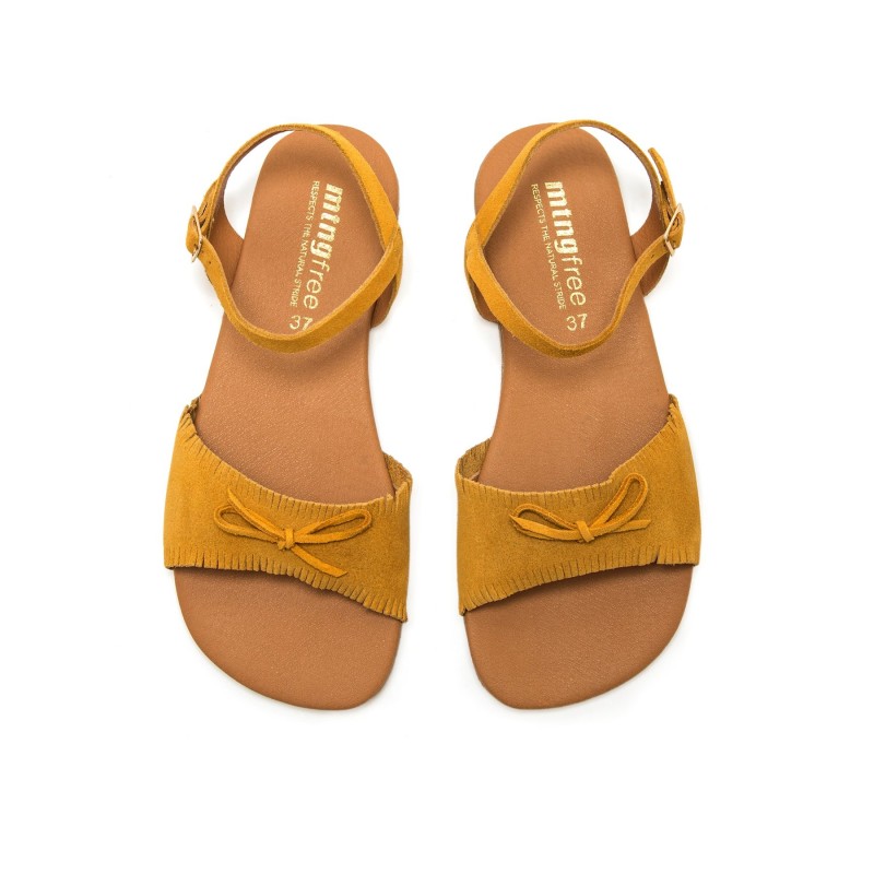 Sandalias Casual de Mujer MTNG FREE-CLEO Amarillo 62855